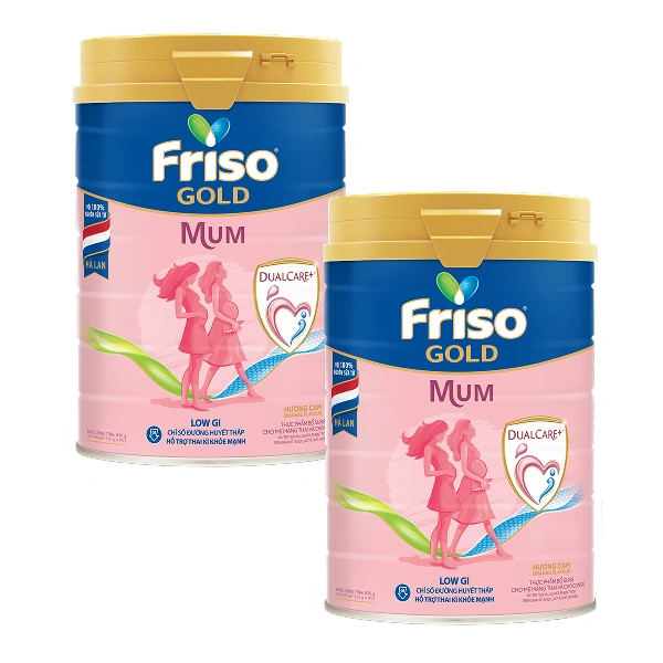 Combo 2 hộp sữa bầu Friso Gold Mum - Giao bao bì ngẫu nhiên
